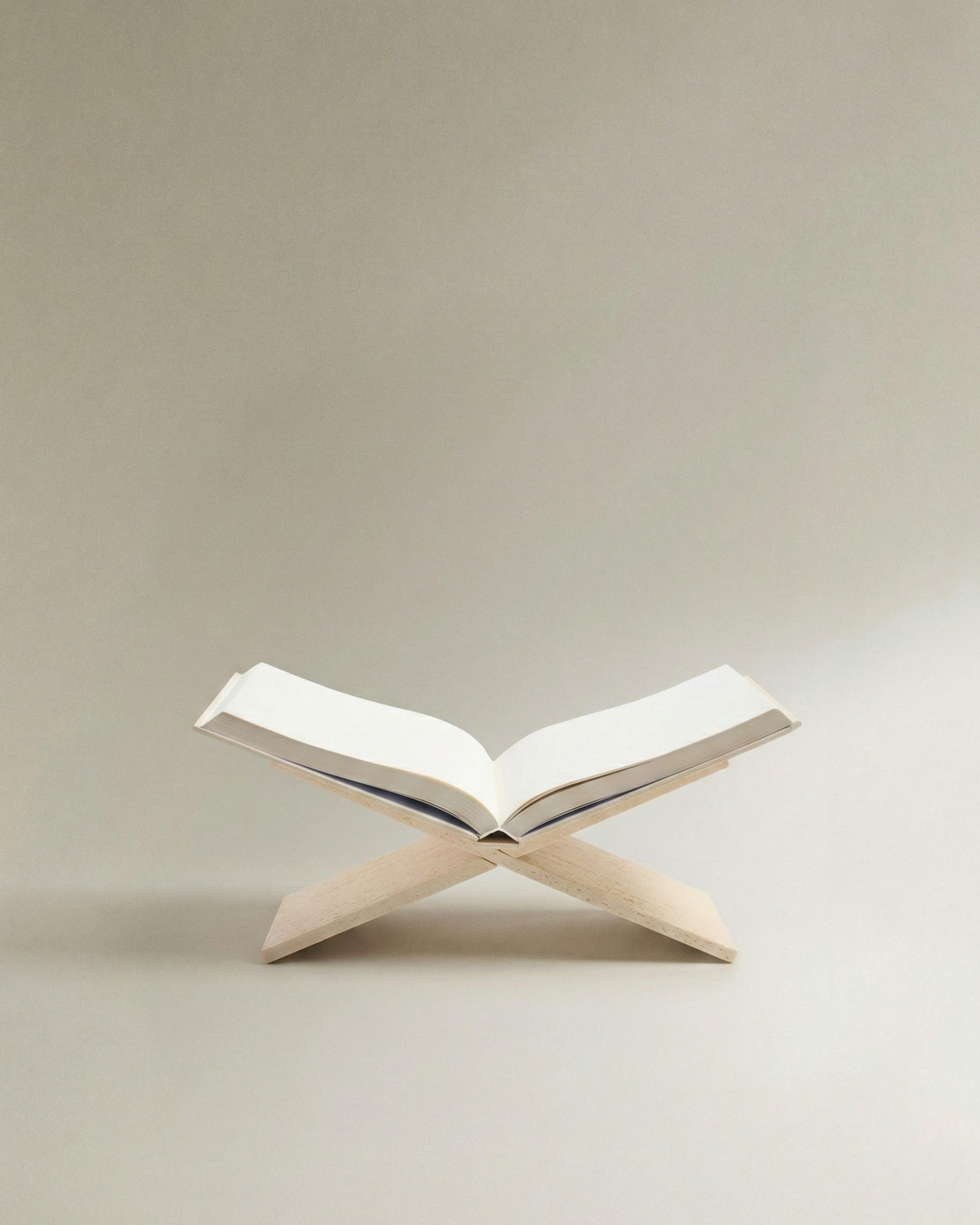 The Faux Travertine Book Stand