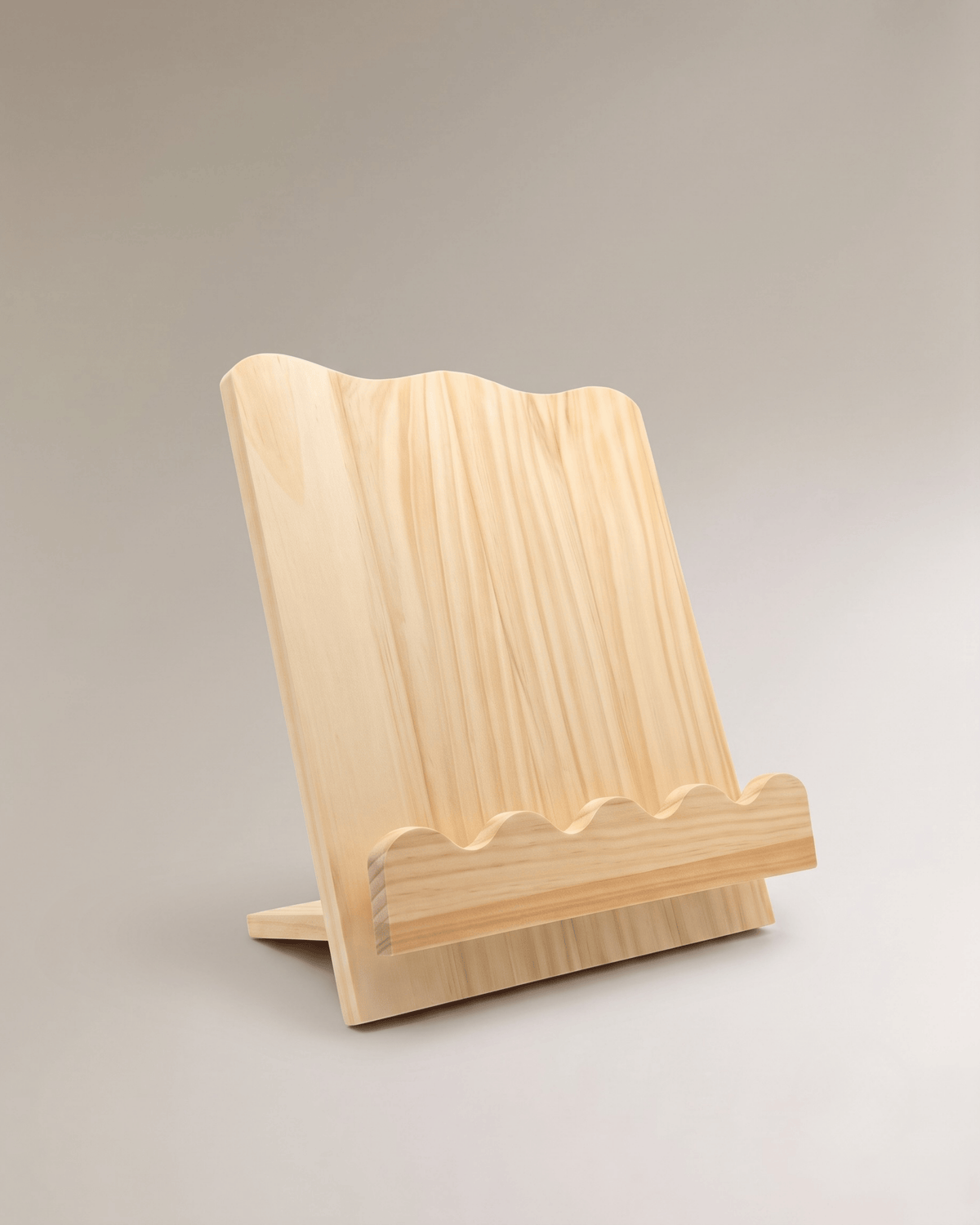 The Scalloped Cookbook Stand