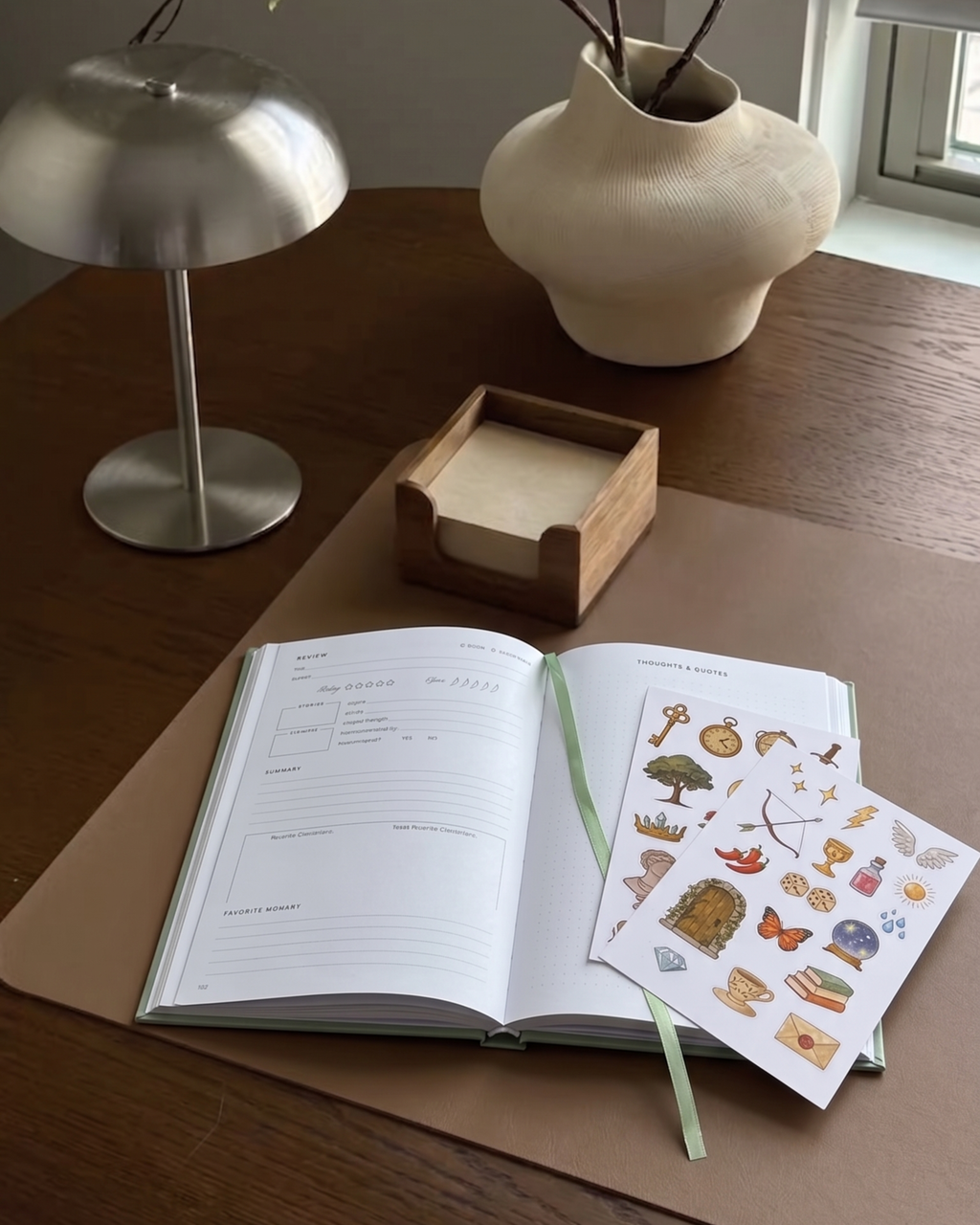 Reading Journal - Sage Green